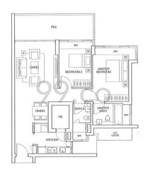 Dakota Residences (D14), Condominium #361307271